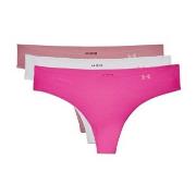 Under Armour 3P Pure Stretch Thong Rosa/Weiß Small Damen