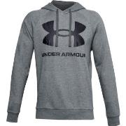 Under Armour Rival Fleece Big Logo Hoodie Grau Small Herren