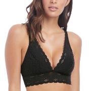 Wacoal BH Halo Lace Wire Free Soft Cup Schwarz Nylon 80 Damen