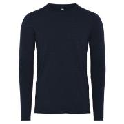 Dovre Organic Wool Long Sleeve Shirt Marine Merinowolle Small Herren