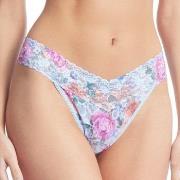 Hanky Panky 2P Printed Original Rise Thong Blau Muster Nylon One Size ...