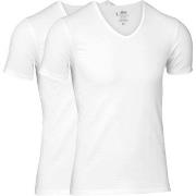 JBS 2P Bamboo T-shirt V-Neck Weiß Small Herren