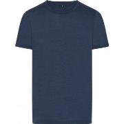 JBS of Denmark Wool T-shirt Marine Wolle Small Herren