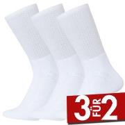 Claudio 3P Tennis Socks Weiß Gr 40/45 Herren