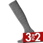 Egtved Wool Kneehigh Twin Sock Hellgrau Gr 45/48 Herren