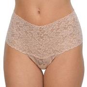 Hanky Panky Signature Lace Retro Thong Beige Nylon One Size Damen