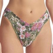 Hanky Panky Printed Original Rise Thong Grün mit Blume Nylon One Size ...