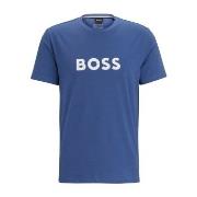 BOSS T Shirt RN Blau Baumwolle Small Herren