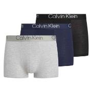 Calvin Klein 3P Ultra Soft Modern Trunks Schwarz/Blau Modal Medium Her...