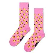 Happy Socks Rubber Duck Socks Rosa Baumwolle Gr 41/46