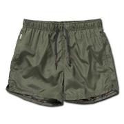 Panos Emporio Badehosen Luxe Swimshort Dunkelgrün Polyester Small Herr...