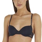 Tommy Hilfiger BH Lace Trim Balconette Bra Marine A 70 Damen