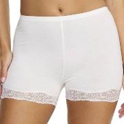 Damella Lace Boxer Brief Weiß Polyester Small Damen