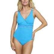 Damella Sandra Chlorine Resistant Swimsuit Türkis Polyamid 38 Damen