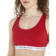 Tommy Hilfiger BH Curve Icons Racer Back Unpadded Bra Rot XX-Large Dam...