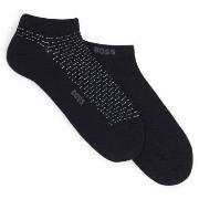 BOSS 2P Minipatetrn CC Ankle Socks Schwarz Gr 39/42 Herren