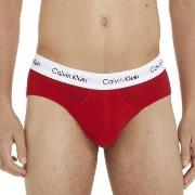 Calvin Klein 6P Cotton Stretch Hip Brief Marine/Rot Baumwolle Small He...