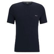 BOSS Waffle T Shirt Dunkelblau Small Herren