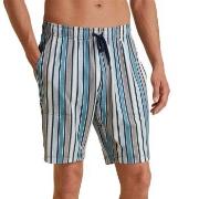 Calida Pyjama Short Blau Muster Baumwolle Small Herren