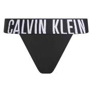 Calvin Klein Intense Power Micro High Leg Thong Schwarz Polyamid Mediu...