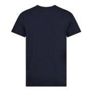 Dovre O Neck T Shirt Marine Small Herren