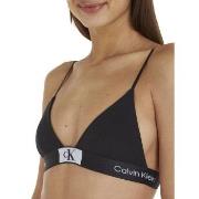 Calvin Klein BH CK96 Triangle Bra Schwarz Baumwolle Small Damen