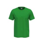 Stedman 4P Comfort Men T-shirt Grün Baumwolle Small Herren