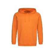 Stedman Hooded Sweatshirt Unisex Orange Baumwolle Small