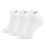 Calvin Klein 3P Nick Quarter Sock Weiß Gr 40/46 Herren