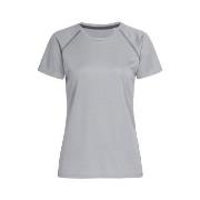 Stedman Active 140 Women Team Raglan Silbergrau Polyester Small Damen