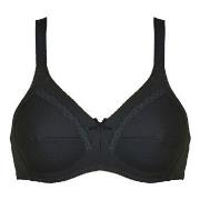 NATURANA BH Cotton Soft Bra Schwarz Baumwolle A 100 Damen