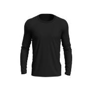 Stedman Morgan Long Sleeve Schwarz Baumwolle Small Herren