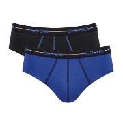 Sloggi 2P For Men Start Midi Marine/Blau Baumwolle Small Herren