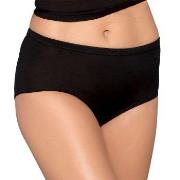 Lady Avenue Silk Jersey Midi Brief Schwarz Seide Small Damen