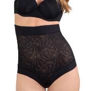 Naturana High Shaping Lace Briefs Schwarz Small Damen