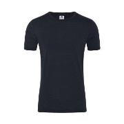 Dovre Wool Light T-Shirt Schwarz Wolle Small Herren