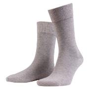 Amanda Christensen Noble Ankle Socks Graumelliert Gr 43/44