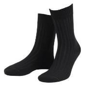 Amanda Christensen True Ankle Rib Sock Schwarz Gr 39/42 Herren