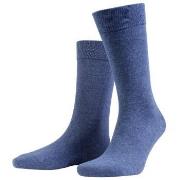 Amanda Christensen True Combed Cotton Sock Denimblau Gr 35/38