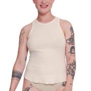 Sloggi GO Ribbed Tank Top Crème Baumwolle Small Damen