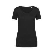 Stedman Finest Cotton T For Women Schwarz Baumwolle Small Damen