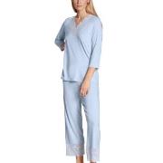 Calida Elegant Dreams Medium Short Pyjama Hellblau Modal Small Damen