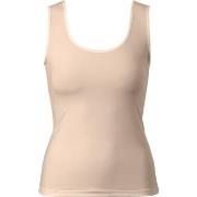 Trofe Tank Top Beige Polyamid Small Damen