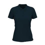 Stedman Claire Short Sleeve Polo Marine ringgesponnene Baumwolle Small...