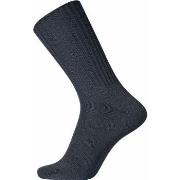 Egtved Wool Ribbed Sock Marine Gr 45/48