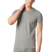 Bruno Banani Warm Up Shirt Grau Baumwolle Small Herren