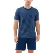 Mey Cardwell Short Pyjamas Dunkelblau Baumwolle 50 Herren