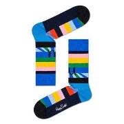 Happy Socks Beatles Legend Crossing Sock Blau Muster Baumwolle Gr 41/4...