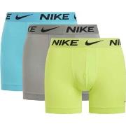 Nike 3P Everyday Essentials Micro Boxer Brief Blau/Grün Polyester Smal...