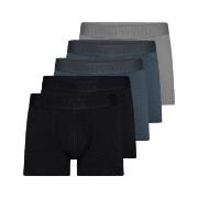 Resteröds 5P Gunnar Bamboo Boxer Schwarz/Blau Small Herren